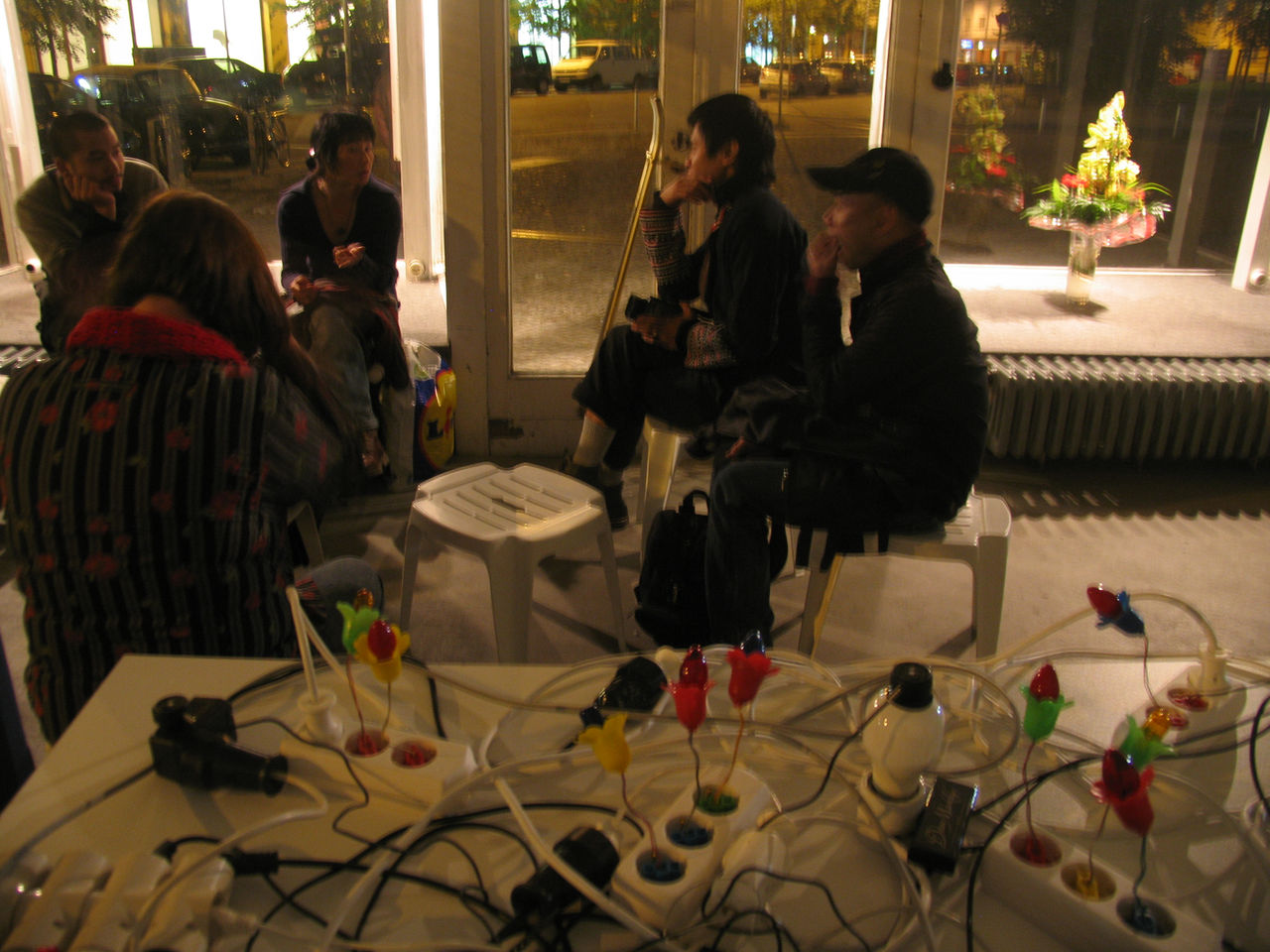 Photographic documentation of RYLLEGA Berlin (Audio-visual performance by Michael Vorfeld, 17 September 2008)
